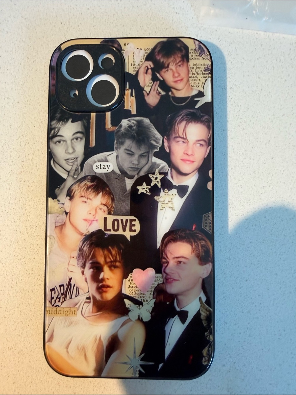 leonardo dicaprio iPhone 15 plus case